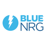 logo for blue nrg. energy provider for business electricality prices